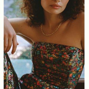 NWT Maeve Samantha Shimmer Wide-Leg Jumpsuit Sz 4